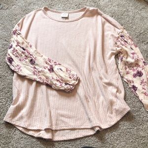 Thermal boho top